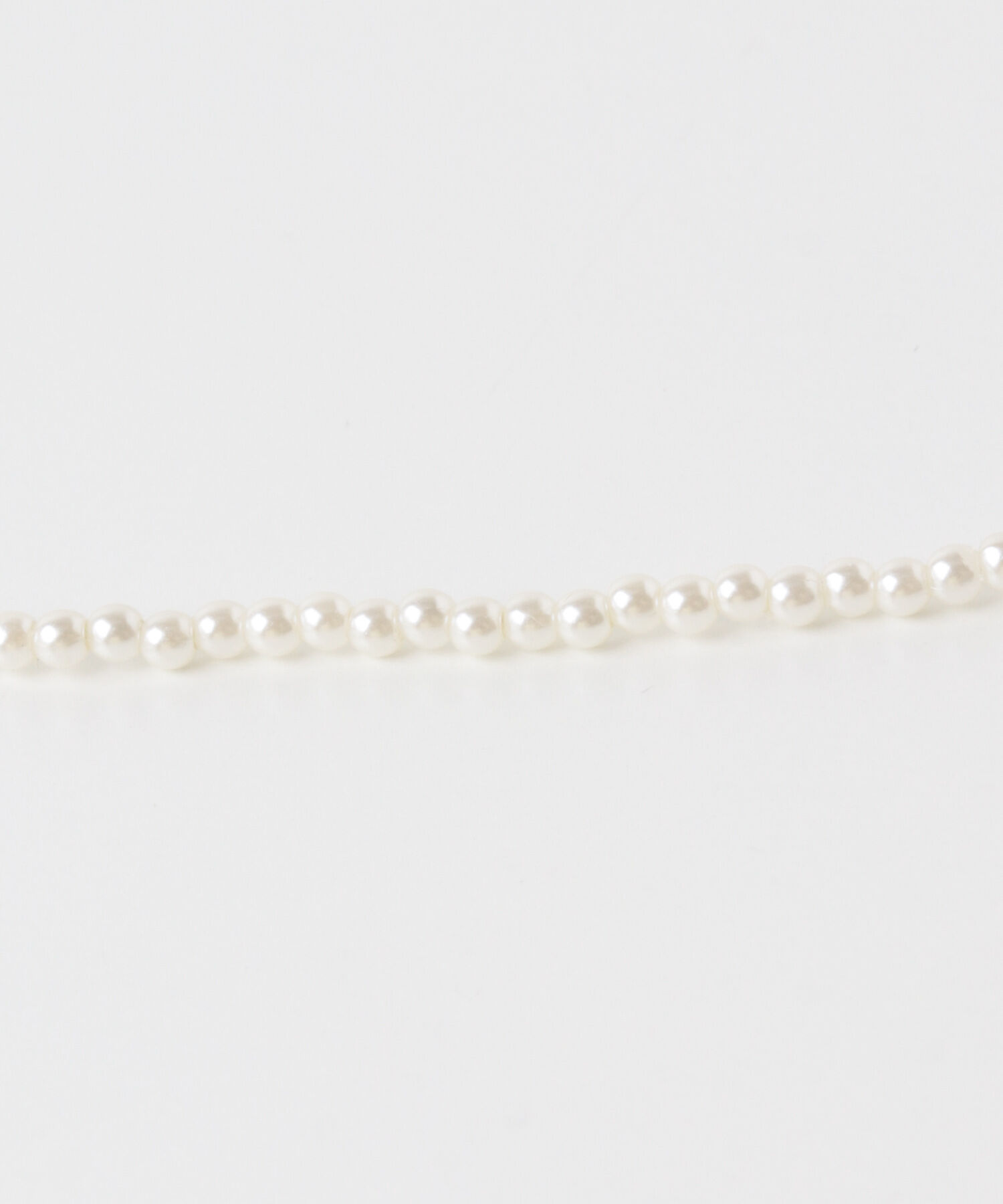 SMELLY「ステンレスパールネックレス」|ネックレス|