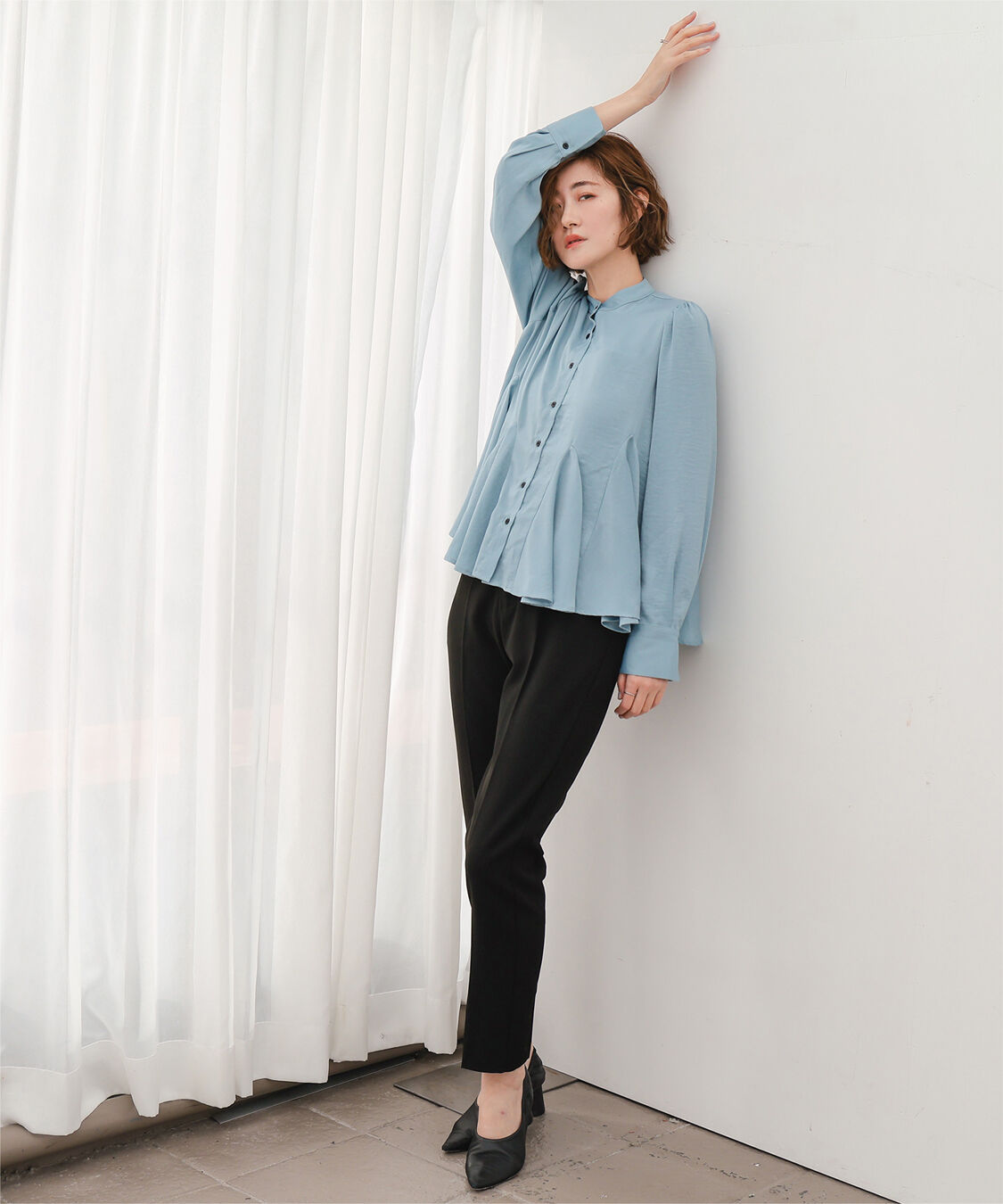 ur's「【星玲奈さんコラボアイテム】カラースティックパンツ」|スラックス|