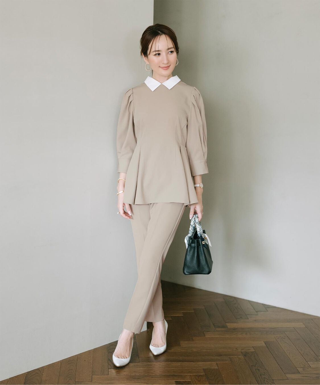 ur's「【星玲奈さんコラボアイテム】カラースティックパンツ」|スラックス|