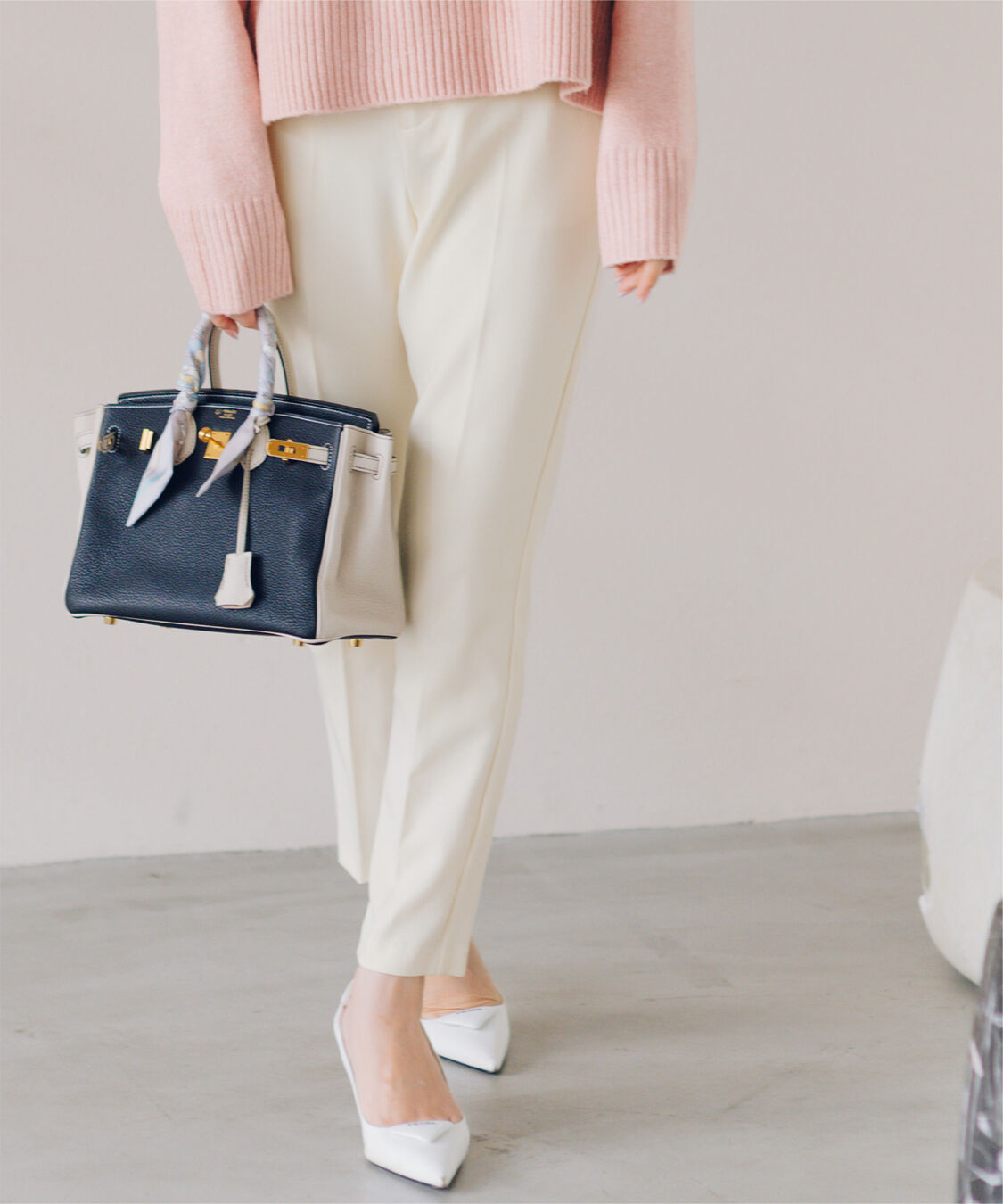 ur's「【星玲奈さんコラボアイテム】カラースティックパンツ」|スラックス|