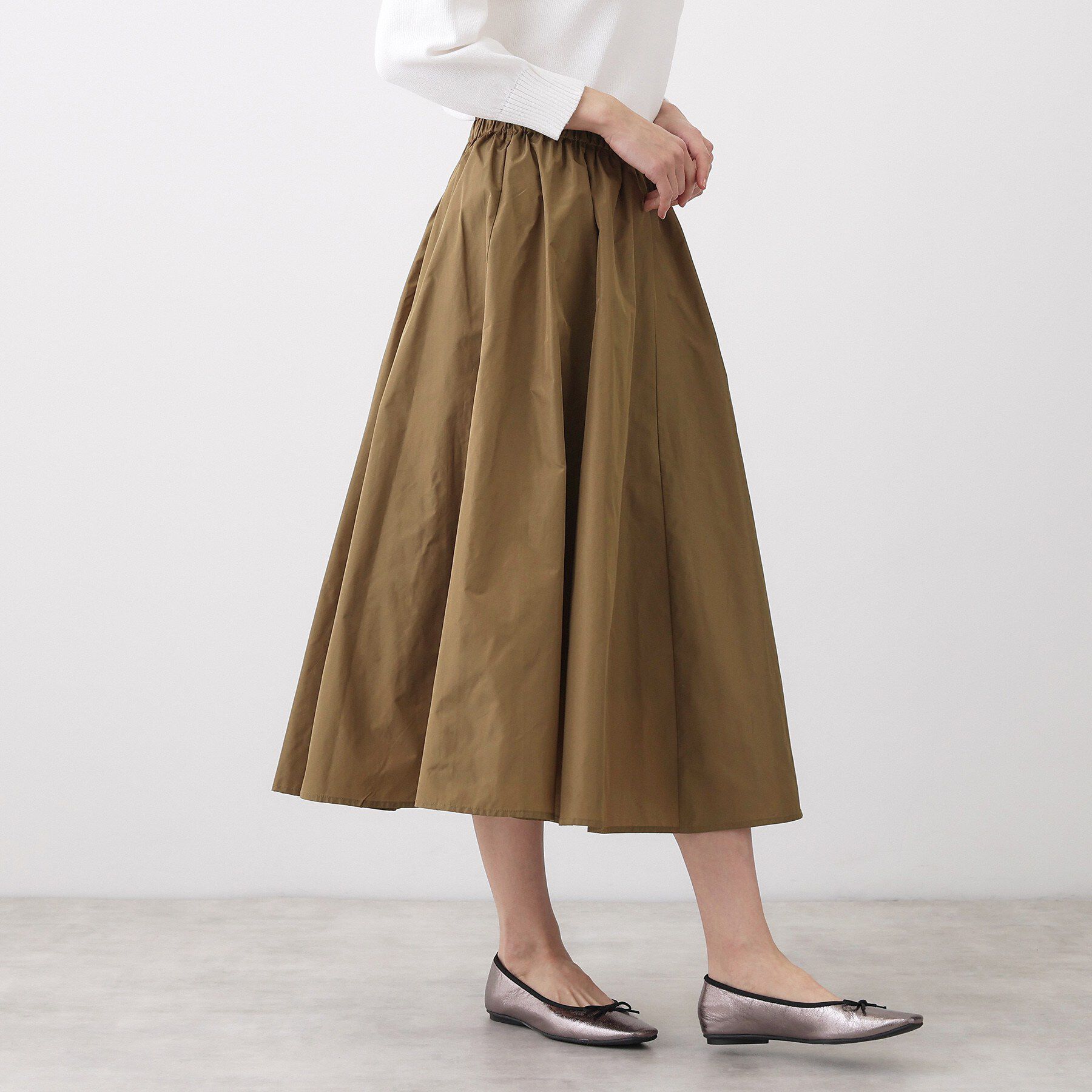 Dessin「メモリータフタスカート」|スカート|モカブラウン(042