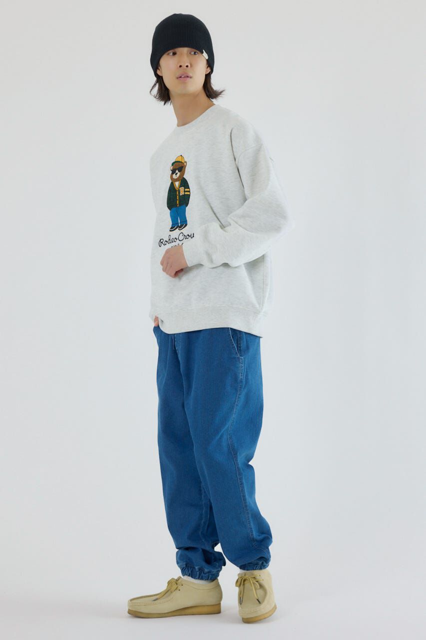 RODEO CROWNS「チルイージーデニムJOGパンツ」|デニム|