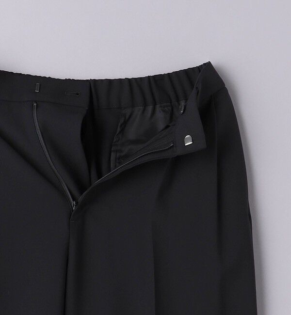 UNITED ARROWS「ポリエステル 2タック ワイドパンツ」|スラックス|