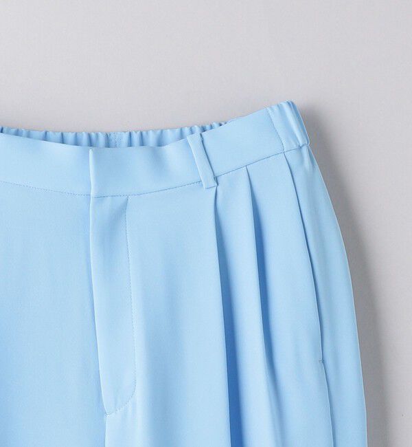 UNITED ARROWS「ポリエステル 2タック ワイドパンツ」|スラックス|