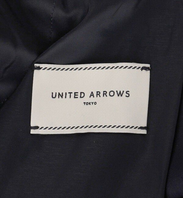 UNITED ARROWS「ポリエステル 2タック ワイドパンツ」|スラックス|