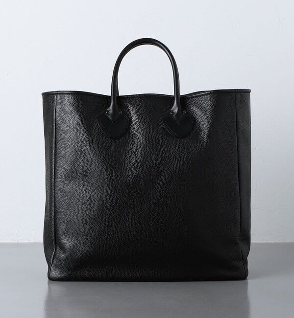 UNITED ARROWS「レザー トートバッグ L」|トートバッグ|BLACK