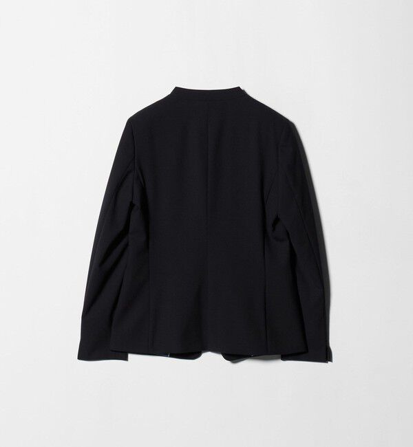 UNITED ARROWS green label relaxing「カチリラ ノーラペル ジャケット  -ウォッシャブル・ストレッチ-」|ノーカラージャケット|