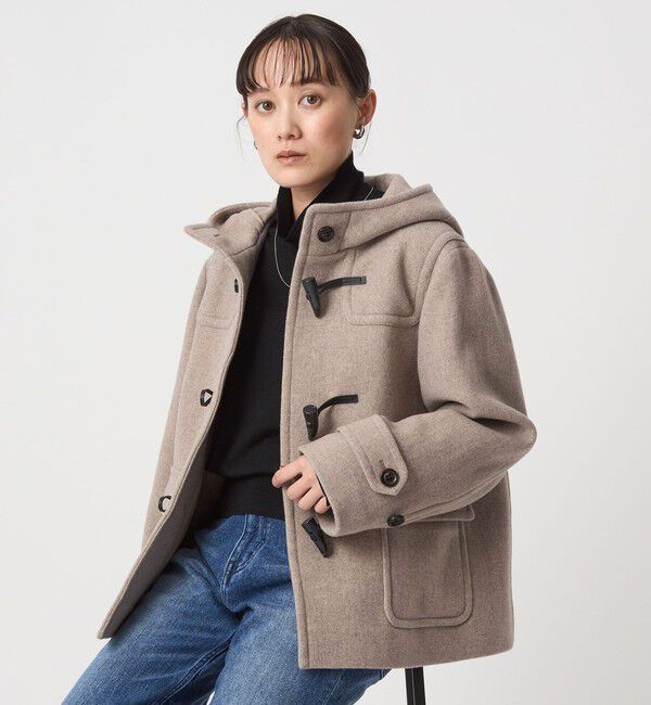 size SHORT/TALLあり］【WEB限定】ショート ダッフルコート（UNITED