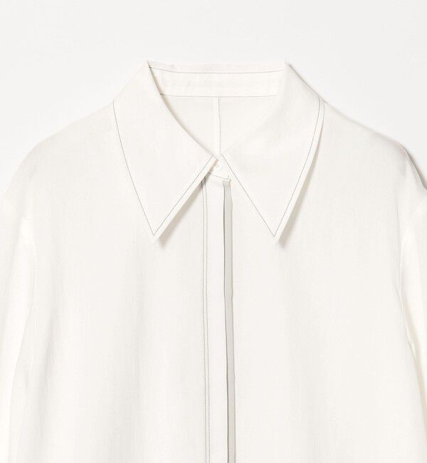 EMMEL REFINES「＜EMMEL REFINES＞EM レイヤーヒヨク ステッチ シャツ」|シャツ・ブラウス|