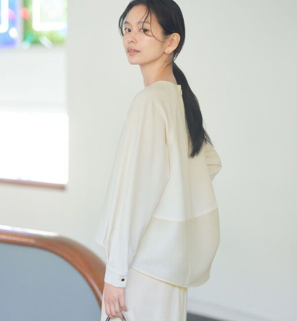 UNITED ARROWS green label relaxing「［size SHORTあり］フルリー フォルム プルオーバー ブラウス」|シャツ・ブラウス|