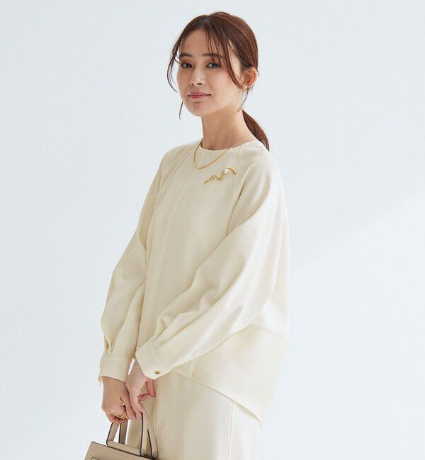 UNITED ARROWS green label relaxing「［size SHORTあり］フルリー フォルム プルオーバー ブラウス」|シャツ・ブラウス|