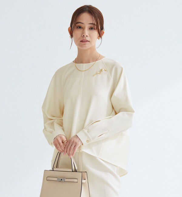 UNITED ARROWS green label relaxing「［size SHORTあり］フルリー フォルム プルオーバー ブラウス」|シャツ・ブラウス|