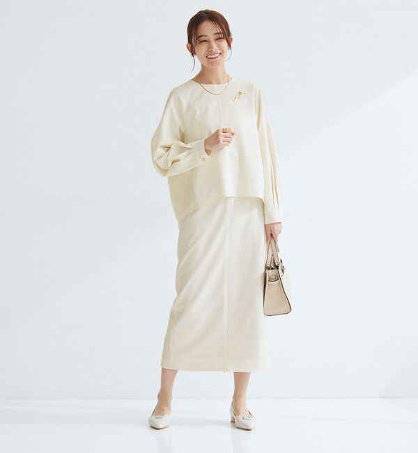 UNITED ARROWS green label relaxing「［size SHORTあり］フルリー フォルム プルオーバー ブラウス」|シャツ・ブラウス|