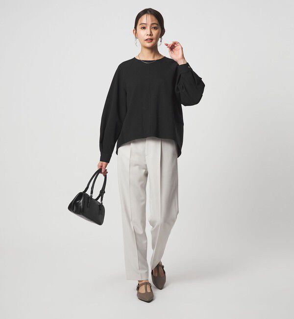 UNITED ARROWS green label relaxing「［size SHORTあり］フルリー フォルム プルオーバー ブラウス」|シャツ・ブラウス|