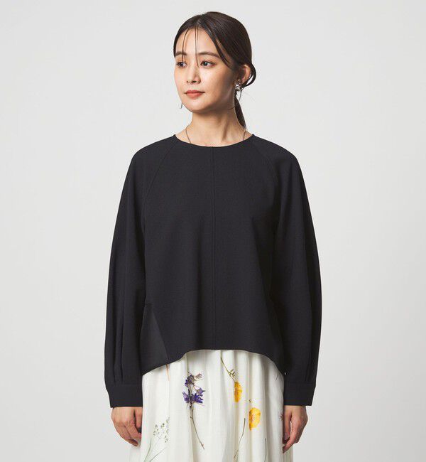 UNITED ARROWS green label relaxing「［size SHORTあり］フルリー フォルム プルオーバー ブラウス」|シャツ・ブラウス|