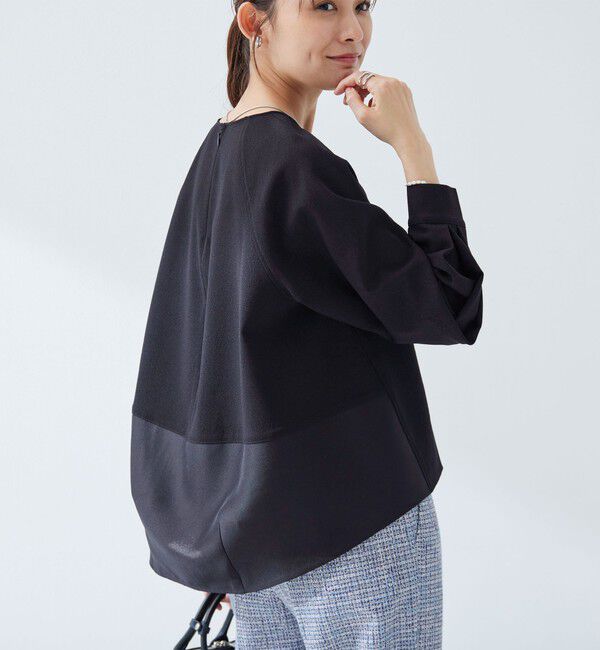 UNITED ARROWS green label relaxing「［size SHORTあり］フルリー フォルム プルオーバー ブラウス」|シャツ・ブラウス|