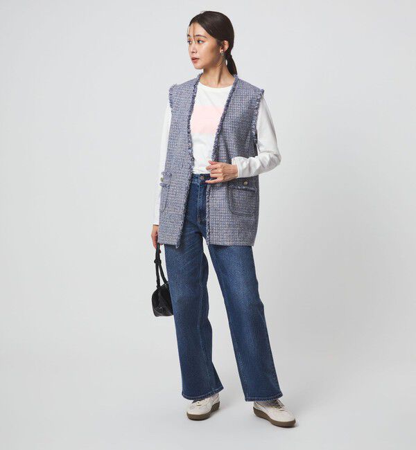 UNITED ARROWS green label relaxing「ロゴ ロングスリーブ カットソー」|Tシャツ・カットソー|