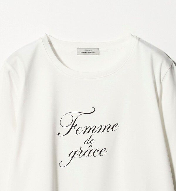 UNITED ARROWS green label relaxing「ロゴ ロングスリーブ カットソー」|Tシャツ・カットソー|