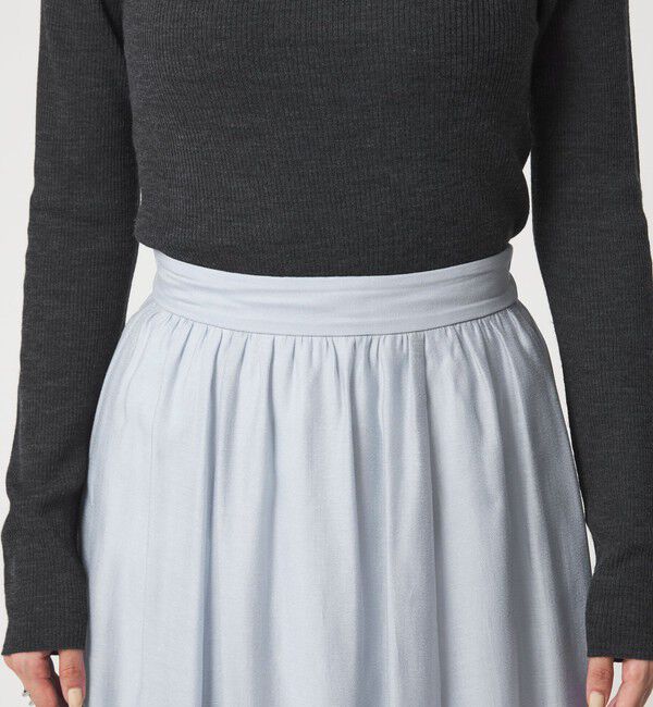 UNITED ARROWS green label relaxing「［size SHORTあり］エアリーギャザー スカート」|フレア|