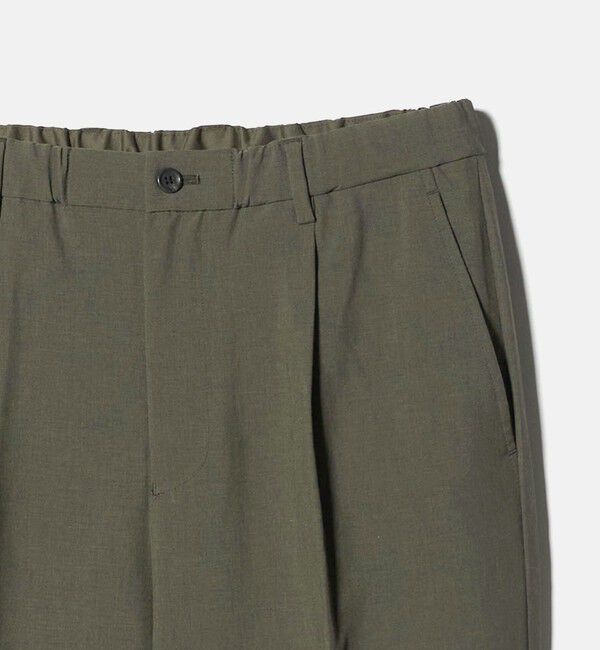 UNITED ARROWS green label relaxing「【WEB限定】JUST fit ドライポリエステル 1プリーツ イージースラックス -吸水速乾-」|その他|