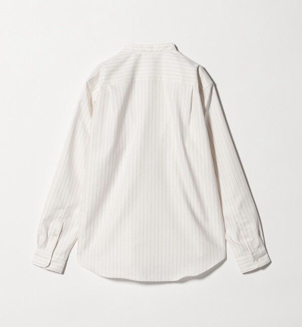 UNITED ARROWS green label relaxing「W/R オックスフォード バンドカラー 長袖 シャツ」|シャツ・ブラウス|