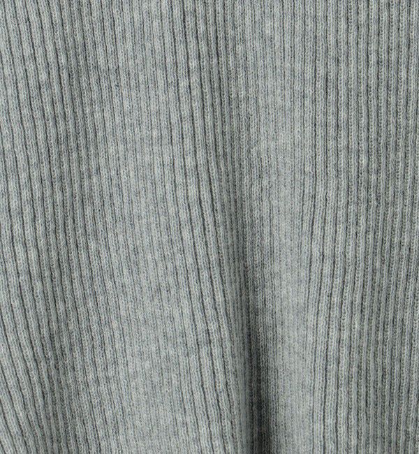 BEAUTY&YOUTH UNITED ARROWS「コットンリブ オープンカラーニット -ウォッシャブル-」|ニット・セーター|