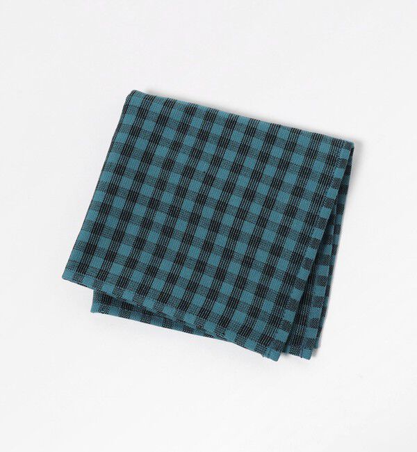 BEAUTY&YOUTH UNITED ARROWS「グラフチェック ガーゼ タオル ハンカチ」|ハンカチ|KELLY