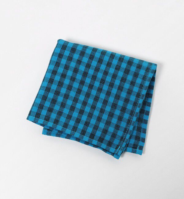 BEAUTY&YOUTH UNITED ARROWS「グラフチェック ガーゼ タオル ハンカチ」|ハンカチ|COBALT