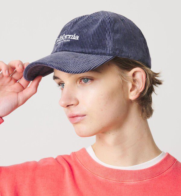 California General Store「＜CGS.＞コーデュロイ ロゴキャップ」|キャップ・キャスケット|