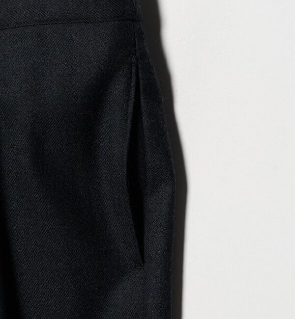 BEAUTY&YOUTH UNITED ARROWS「フラノ テーパード イージー パンツ NO.5 手洗い可能」|チノ|