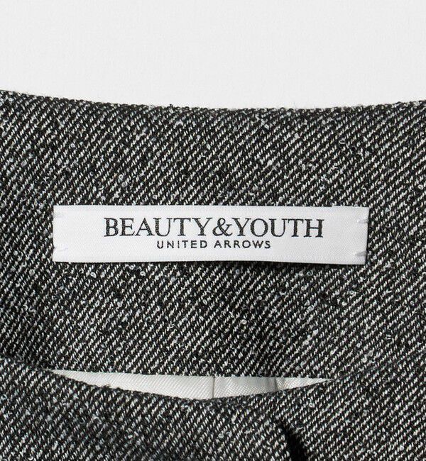 BEAUTY&YOUTH UNITED ARROWS「ツイードライク ノーカラージャケット」|ノーカラージャケット|