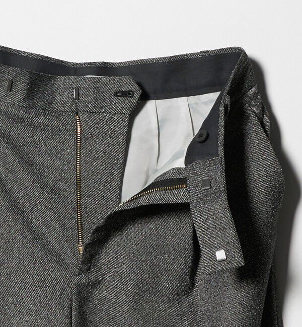 BEAUTY&YOUTH UNITED ARROWS「ツイードライク タックワイドパンツ」|スラックス|