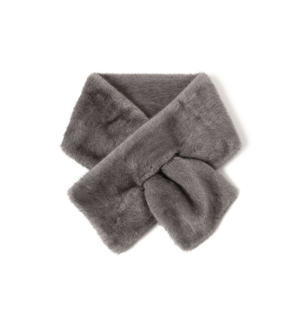Demi-Luxe BEAMS 「ミンク フェイクファー マフラー」|ストール|