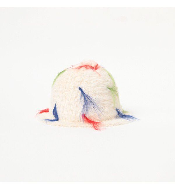 Ray BEAMS 「カラー フリンジ ニット帽」|その他|