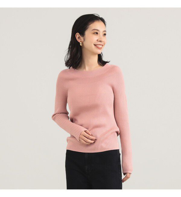 Demi-Luxe BEAMS 「ホールガーメント リブ プルオーバー」|ニット・セーター|