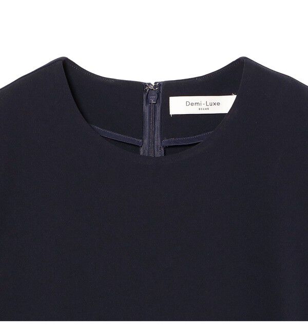 Demi-Luxe BEAMS 「トリアセ ペプラム ブラウス＊」|シャツ・ブラウス|