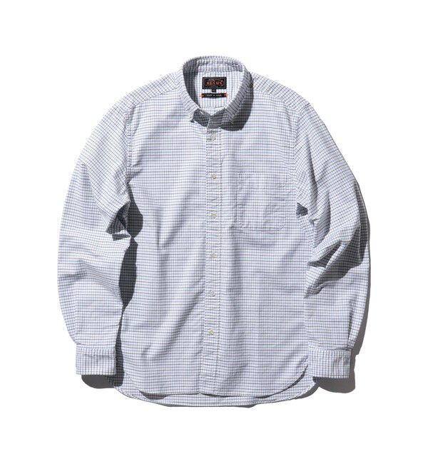 BEAMS PLUS「B.D. Oxford Tattersall」|シャツ・ブラウス|BLUE