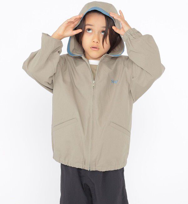 SHIPS KIDS「SHIPS KIDS:100～130cm / キャップ デザイン コットン パーカー」|その他|ライトカーキ