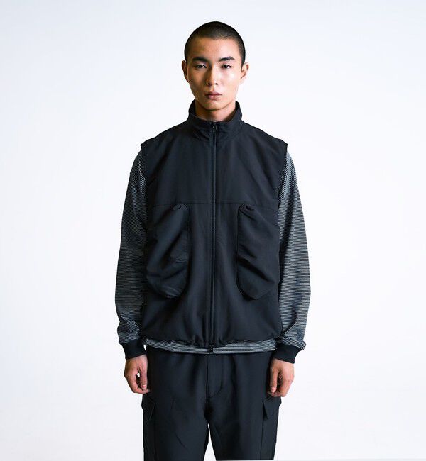 SHIPS「City Ambient Products: SHELTECH Warm(R) ジップオーバーベスト」|ダウンベスト・ベスト|