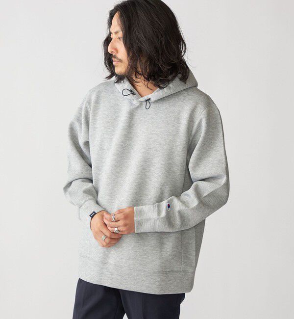 SHIPS「【SHIPS別注】Champion: Wrap Air(R) プルオーバー フーディ パーカー 24FW」|パーカー|グレー