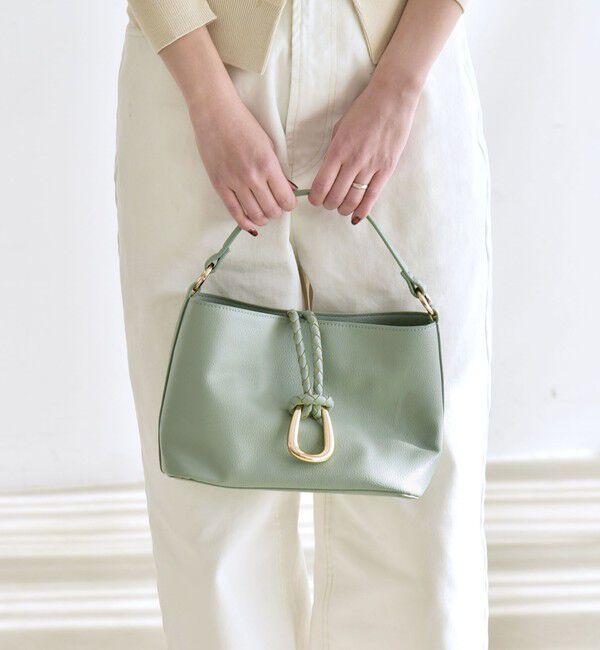 quaranciel「《予約》quaranciel: 2way バックル スクエア ショルダー バッグ」|ショルダー・メッセンジャー|