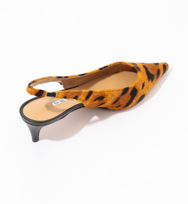 TOMORROWLAND GOODS「PELLICO ハラコ バックストラップパンプス」|パンプス|