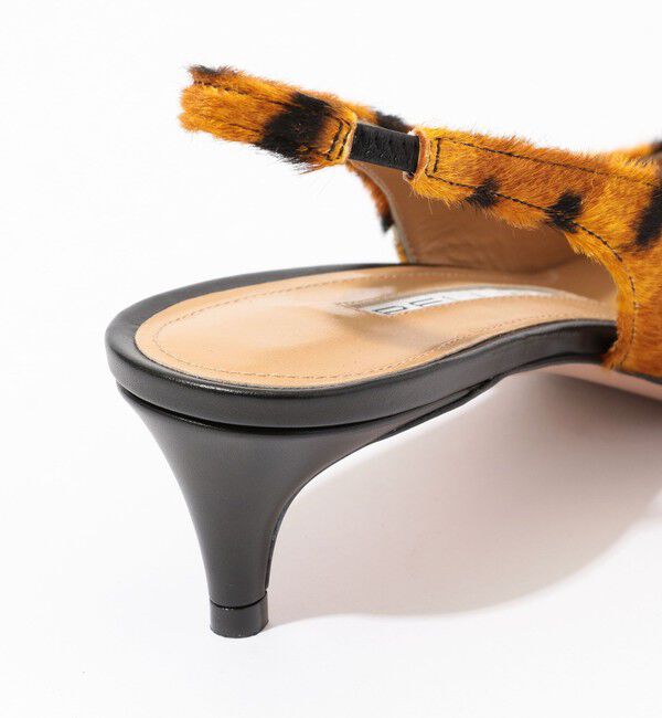 TOMORROWLAND GOODS「PELLICO ハラコ バックストラップパンプス」|パンプス|