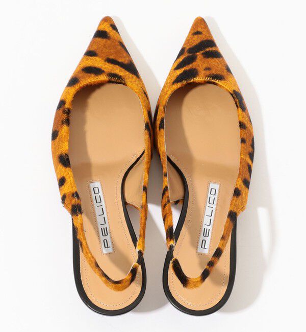 TOMORROWLAND GOODS「PELLICO ハラコ バックストラップパンプス」|パンプス|