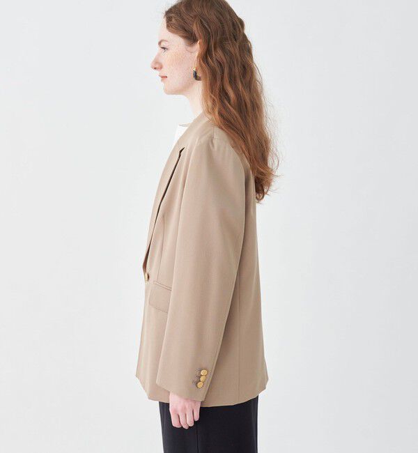 ウールギャバジン ダブルブレストジャケット（MACPHEE）｜ルミネの