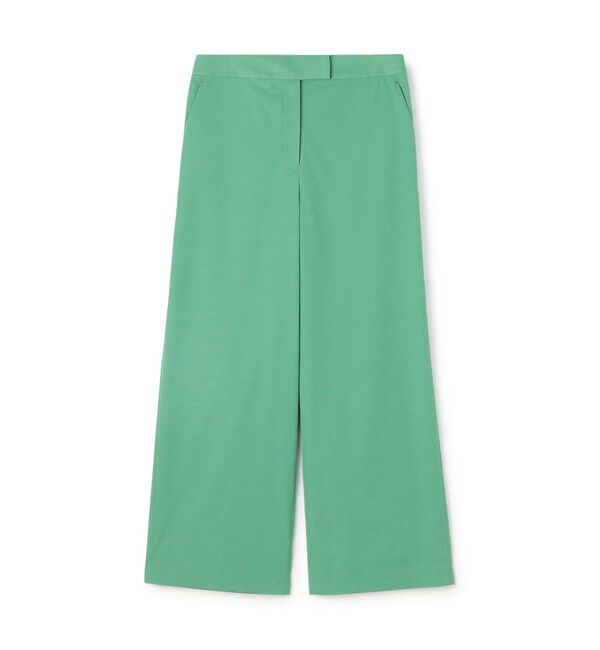 TOMORROWLAND collection「ドライツイル セミワイドパンツ」|その他|55 グリーン