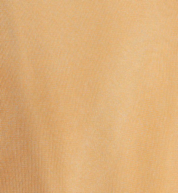 MACPHEE「ポリエステルシアー クルーネックプルオーバー」|ニット・セーター|