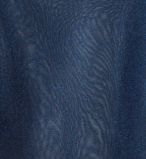 MACPHEE「ポリエステルシアー クルーネックプルオーバー」|ニット・セーター|