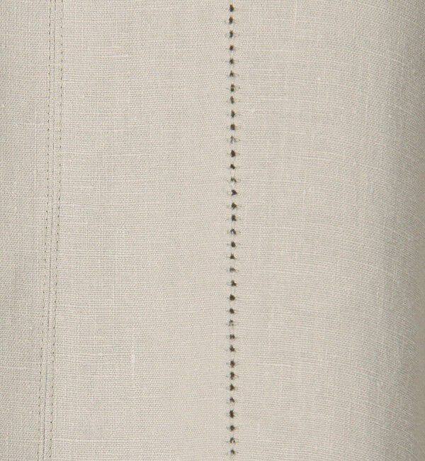 GALERIE VIE「リブコンビフレンチリネン Aラインマキシスカート」|フレア|