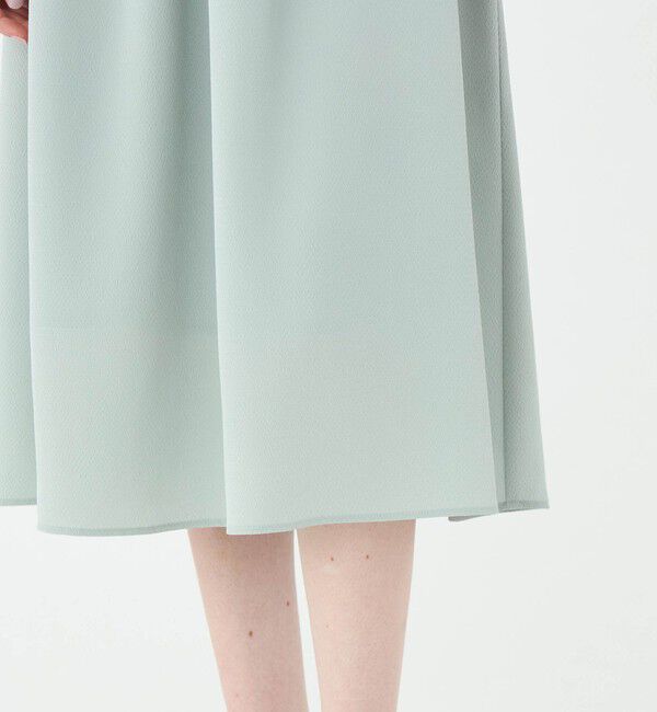 Ballsey「ウズラクレープ シャーリングワンピース」|ワンピース|